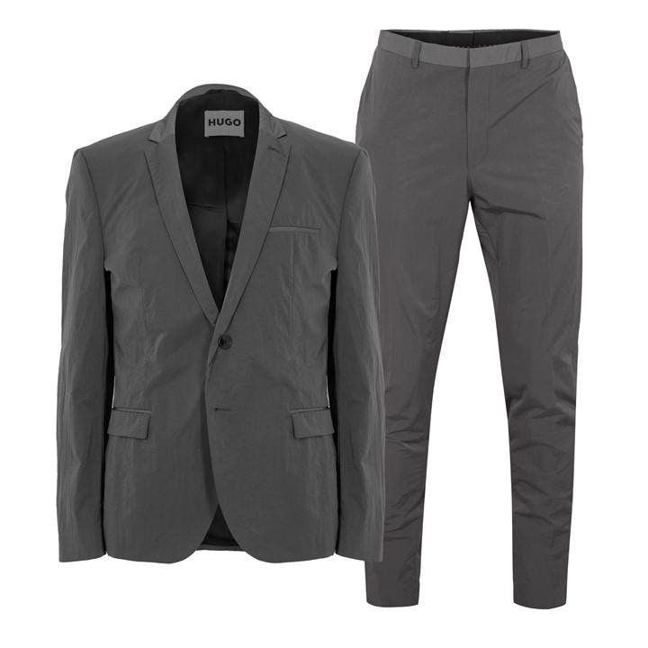 Hugo Men' Grey Suits in Size S, Sports Direct