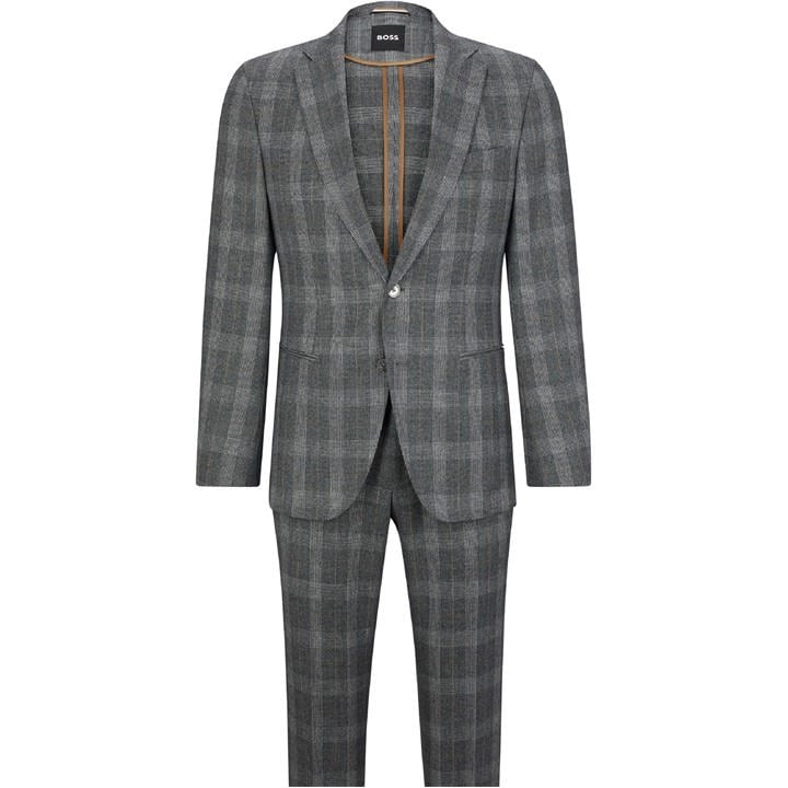 Boss Men' Grey C Huge Suits in Size S, Sports Direct