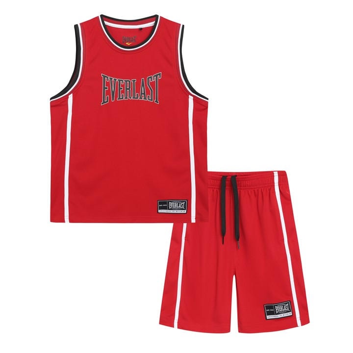 Everlast Boys Red Basketball Set  in Size 11 - 12 Years, Sports Direct