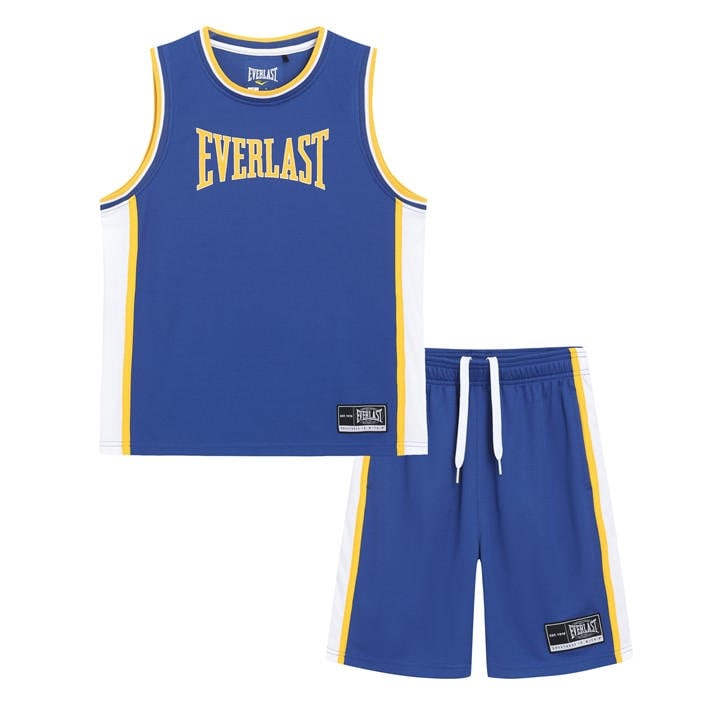 Everlast Boys Blue Basketball Set  in Size 11 - 12 Years, Sports Direct