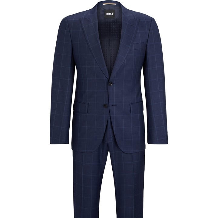 Boss Men' Blue H Huge Peak Suits in Size S, Sports Direct