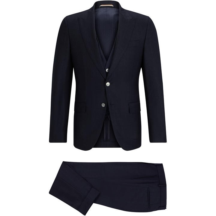 Boss Men's Blue C Huge Peak Suits in Size XL, Sports Direct