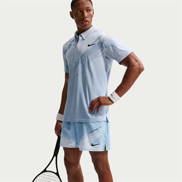 Blue/Black - Nike - Men's Performance Tennis Shorts