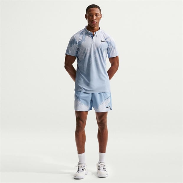 Blue/Black - Nike - Men's Performance Tennis Shorts