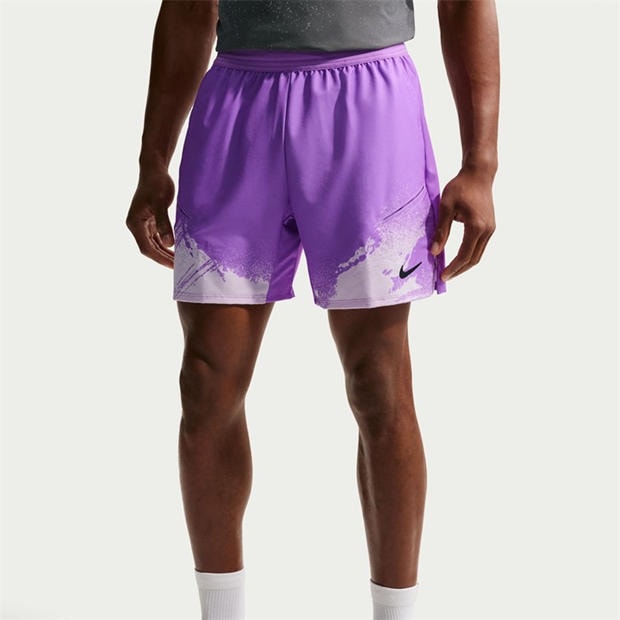 Violet/Black - Nike - Men's Performance Tennis Shorts