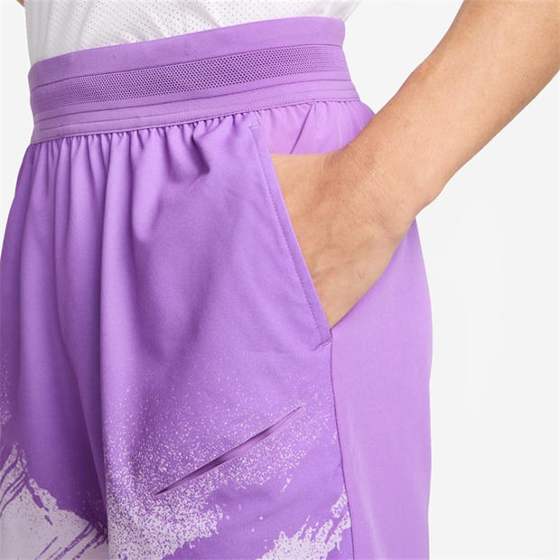 Violet/Black - Nike - Men's Performance Tennis Shorts