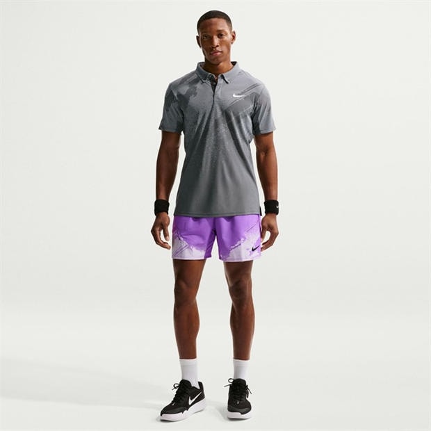 Violet/Black - Nike - Men's Performance Tennis Shorts