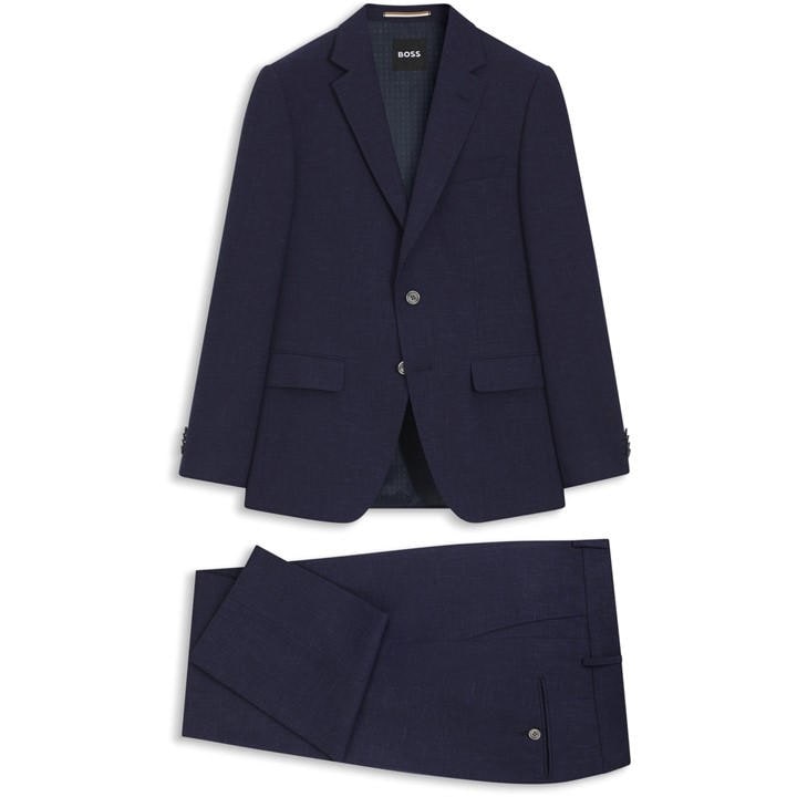 Boss Men's Blue Suit in Size L, Sports Direct