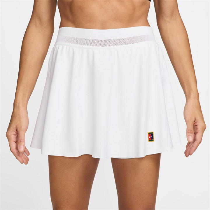Nike Women's White Performance Tennis Skirt in Size 14, Sports Direct