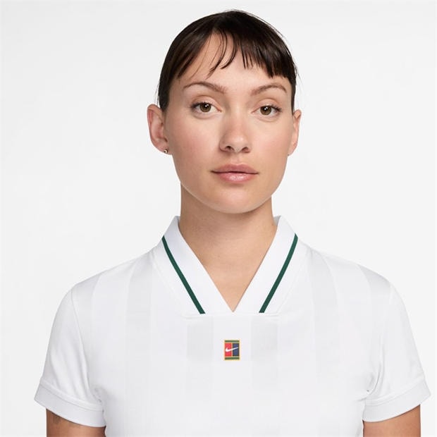 White/Green - Nike - Women's Tennis Dress