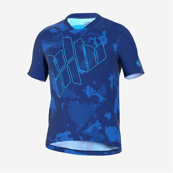 Bicycle Line Men's Blue Short Sleeve Cycling Jersey in Size XL, Sports Direct