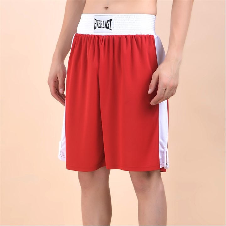 Everlast Men's Red Boxing Shorts in Size L, Sports Direct