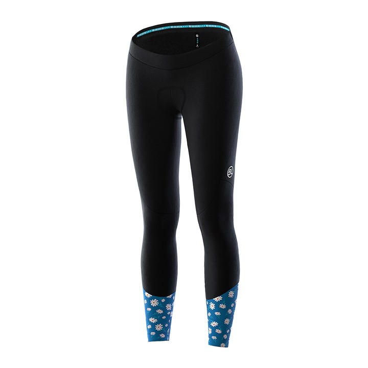 Photos - Bike Helmet Bicycle Line Women's SOAVE Thermal Slim Fit Cycling Tights - Black