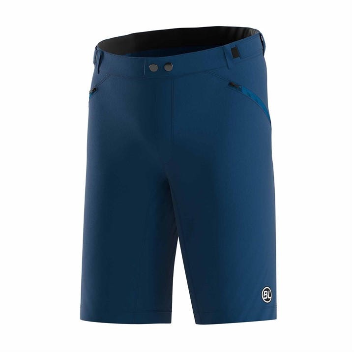 Bicycle Line Men's Blue Ostiglia 2 Baggy Upf 50+ Knee Length Zip Pockets Mtb Shorts in Size XL, Sports Direct