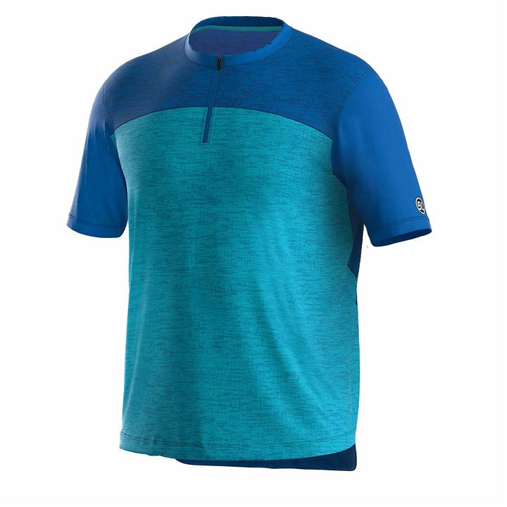 Bicycle Line Men's Blue Short Sleeve Jersey Sentiero