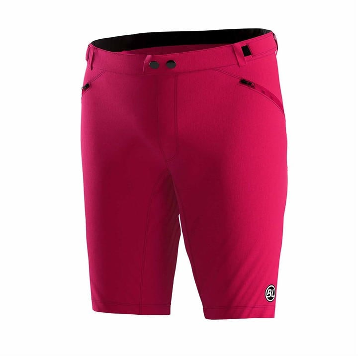 Sports Direct Bicycle Line Women's IMOLA S2 Baggy Knee Length Zip Pockets MTB Shorts - Red | Massive selection of Sports + Interest FREE credit.