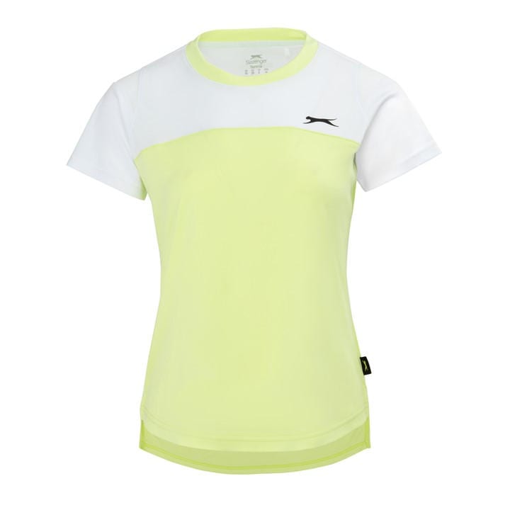 Slazenger Women's White Court Tee in Size 8, Sports Direct