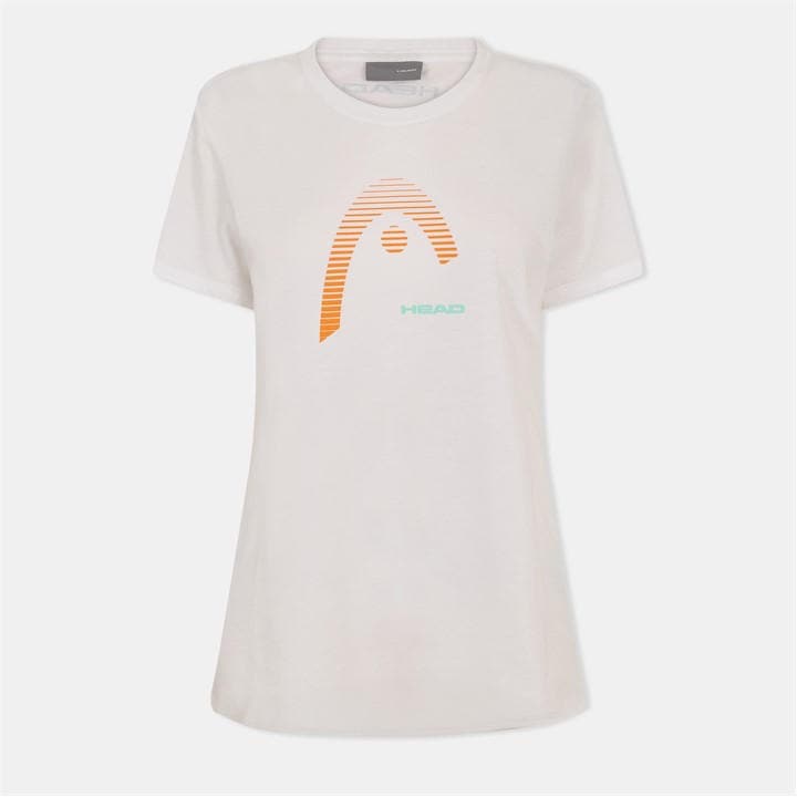 Head Women's White Club Lara Performance T-Shirt in Size 14, Sports Direct