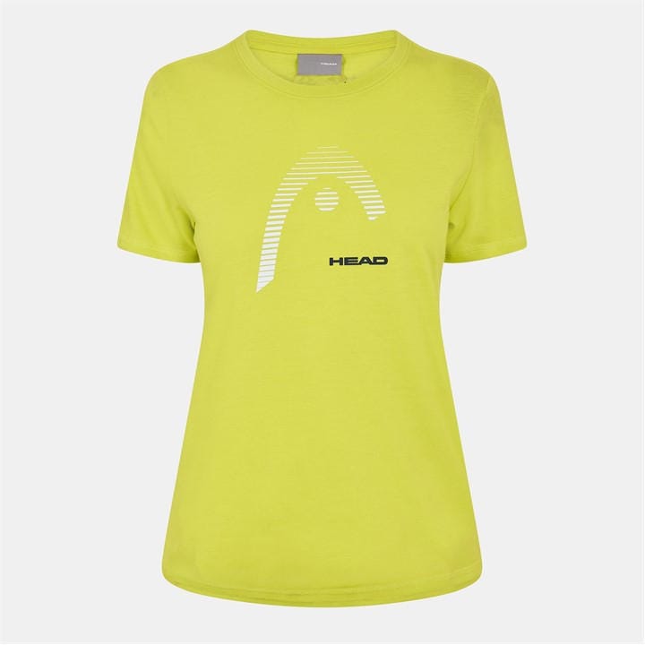 Head Women's Yellow Club Lara Performance T-Shirt in Size 14, Sports Direct