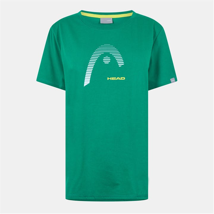 Head Women's Green Club Lara Performance T-Shirt in Size 18, Sports Direct