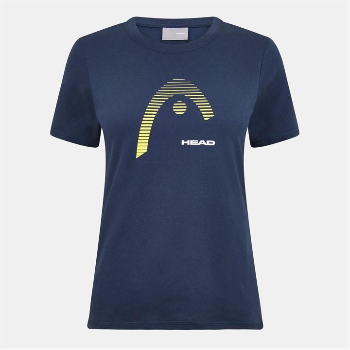 Head Women's Blue Club Lara Performance T-Shirt in Size 14, Sports Direct