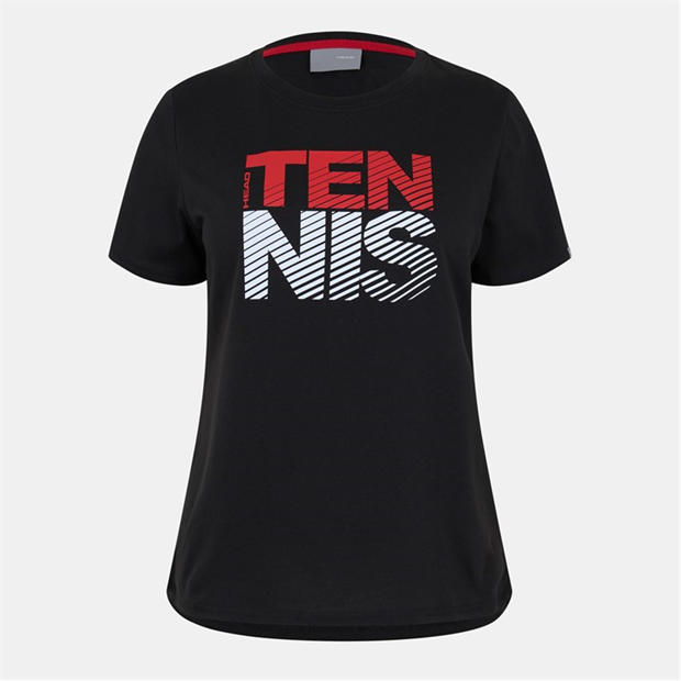 Black - HEAD - Women's Club Lisa Short Sleeve Performance T-Shirt
