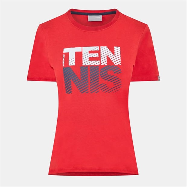 Red - HEAD - Women's Club Lisa Short Sleeve Performance T-Shirt