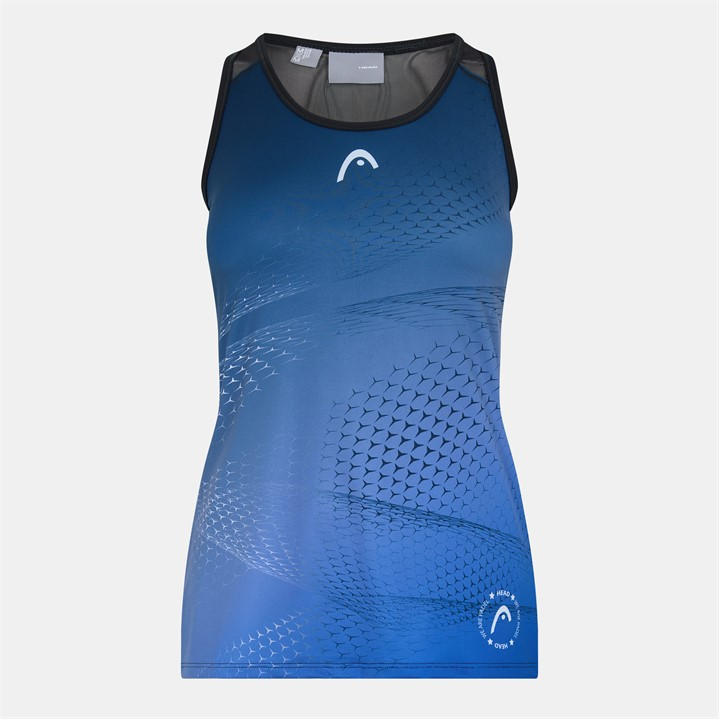 Head Women's Blue Club Performance Vest in Size 8, Sports Direct