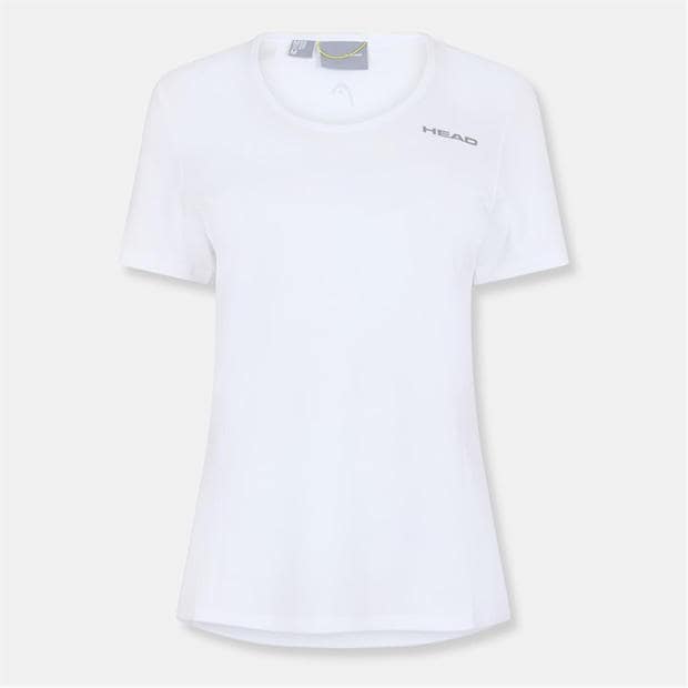 White - HEAD - Women's Club Tech Short Sleeve Performance T-Shirt