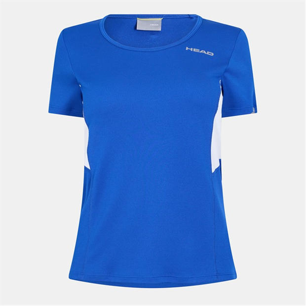 Blue - HEAD - Women's Club Tech Short Sleeve Performance T-Shirt
