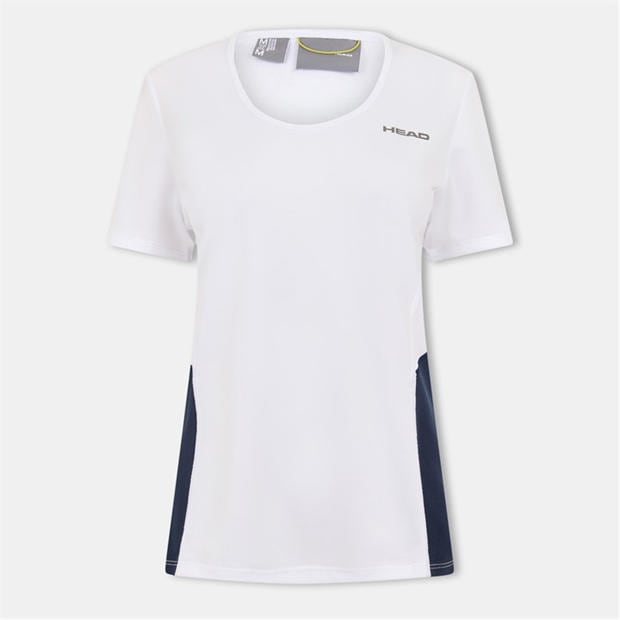 White - HEAD - Women's Club Tech Short Sleeve Performance T-Shirt