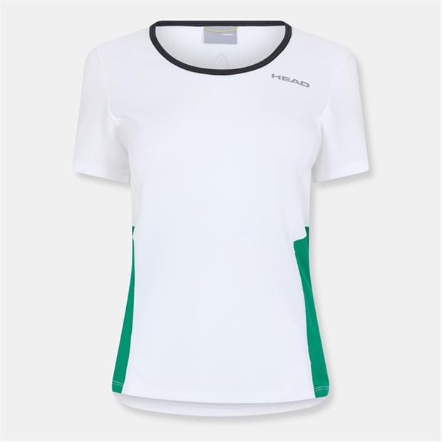 White - HEAD - Women's Club Tech Short Sleeve Performance T-Shirt