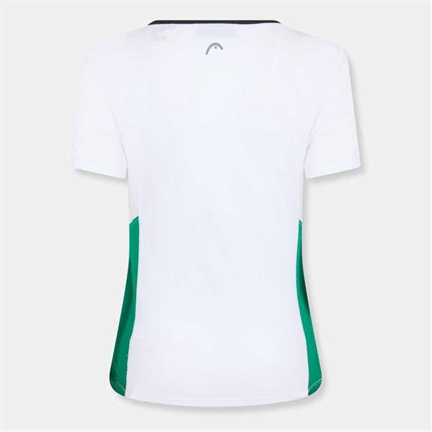 White - HEAD - Women's Club Tech Short Sleeve Performance T-Shirt
