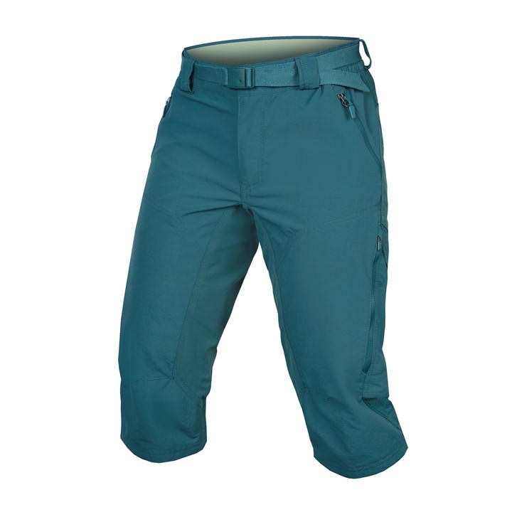 Endura Women's Blue Hummvee 3/4 Shorts (With Liner) in Size 10, Sports Direct