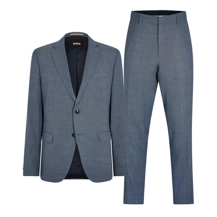 Boss Men's Blue Huge Suit in Size L, Sports Direct