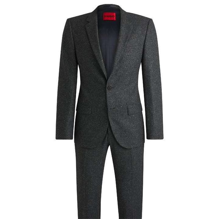 Boss Men' Grey Henry/Getlin232x Suit in Size S, Sports Direct