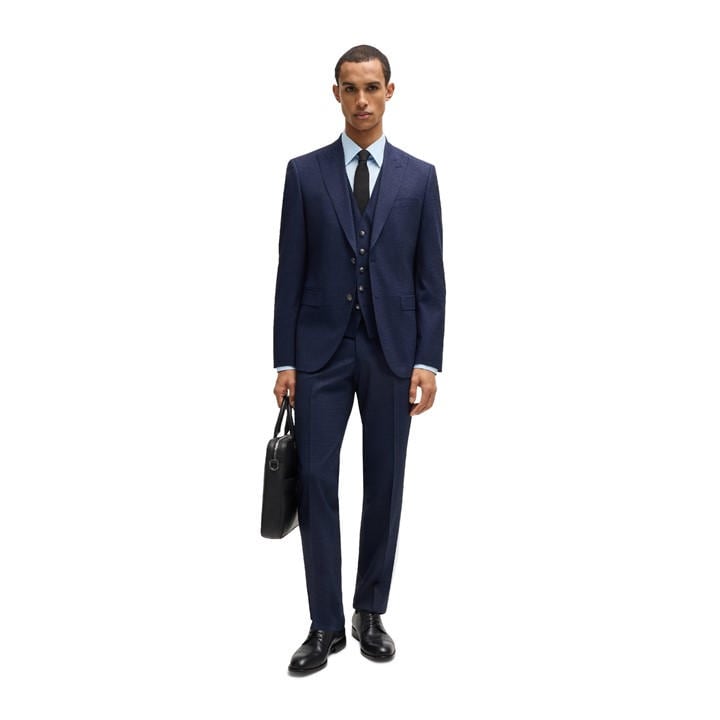 Boss Men's Blue H Jeckson Suit in Size M, Sports Direct