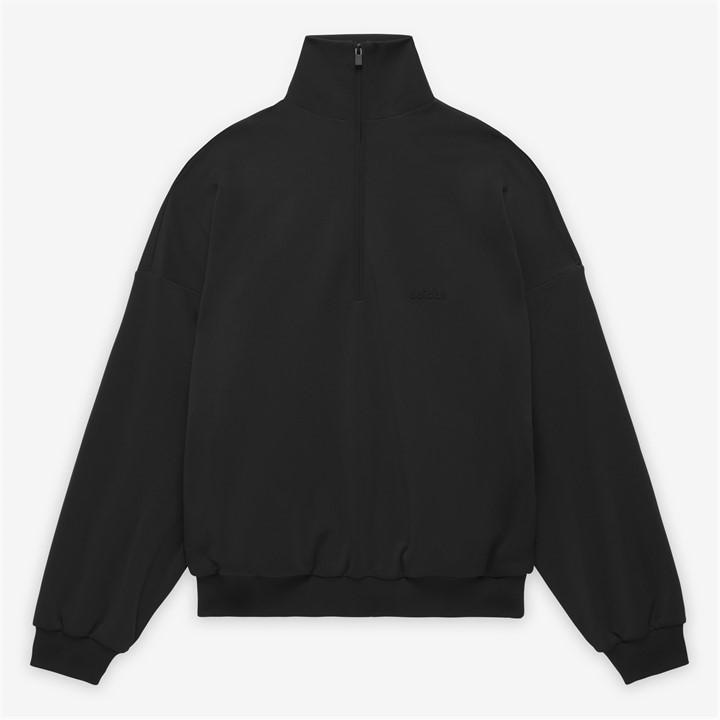 Adidas Men' Black Half Zip Performance Joggers in Size S, Sports Direct
