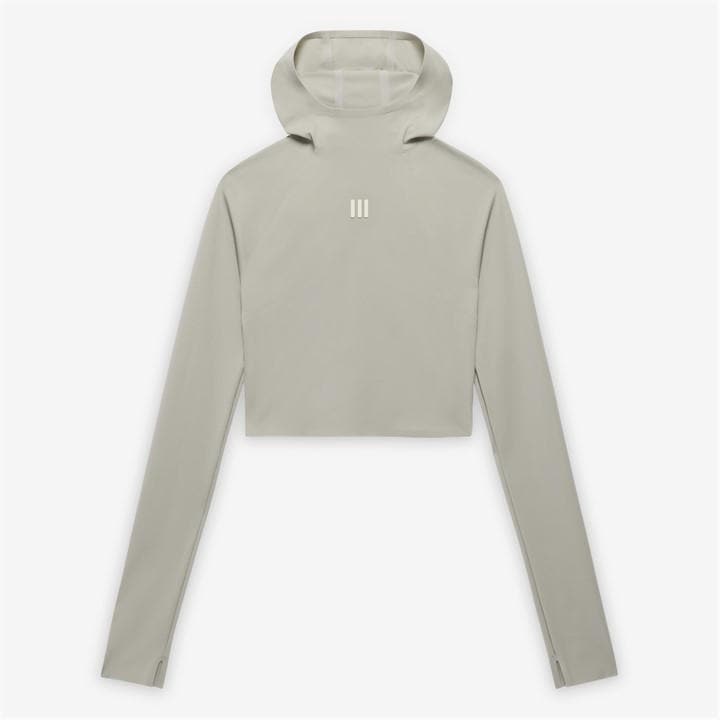 Adidas Women's Beige Performance Hoodie in Size M, Sports Direct