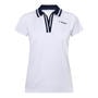 White - Victor - Women's Short Sleeve Performance Polo Shirt
