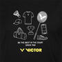 Black - Victor - Men's Short Sleeve Performance T-Shirt