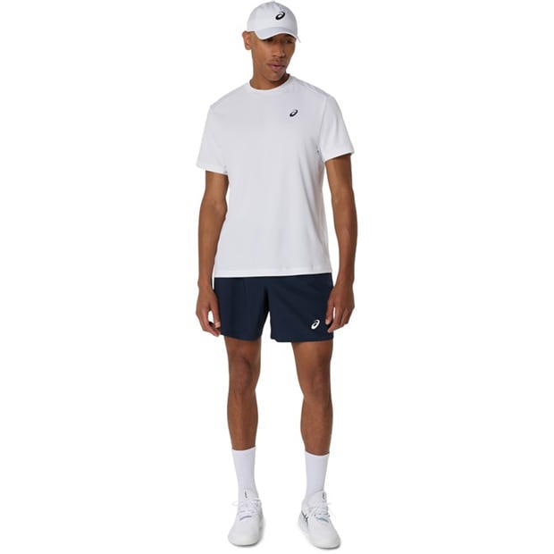 Brilliant White - Asics - Court Ss Top T-Shirt Mens