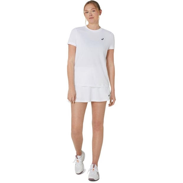 Brilliant White - Asics - Court Ss Top T-Shirt Womens