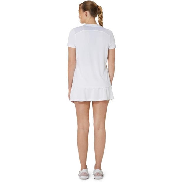 Brilliant White - Asics - Court Ss Top T-Shirt Womens