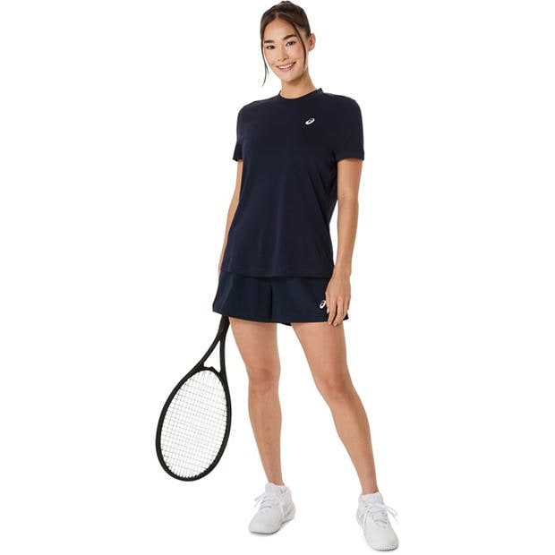 Midnight - Asics - Court Ss Top T-Shirt Womens