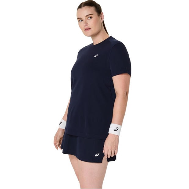 Midnight - Asics - Court Ss Top T-Shirt Womens