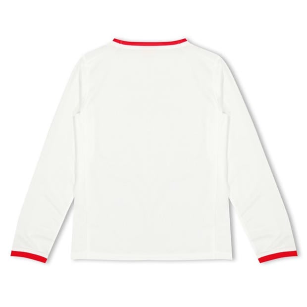 White - Puma - (13) Fb Powercat 5.12 Ls Shirt Juniors