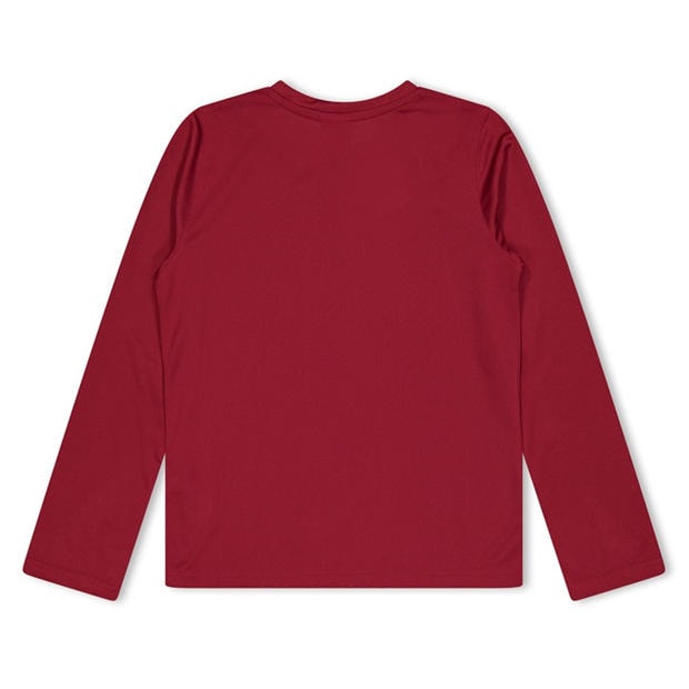 Red - Puma - (13) Team Ls Shirt Juniors