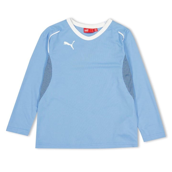 Puma Boys Blue V5.08 Ls Shirt  in Size 7 - 8 Years, Sports Direct