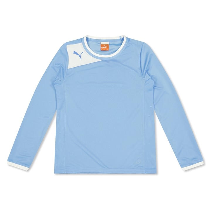 Puma  Kids Blue (13) Fb Powercat 5.12 Ls Shirt  in Size 14 Years, Sports Direct